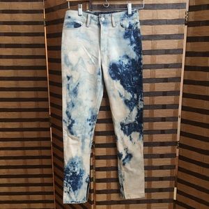 Ksubi women’s acid washed straight leg jeans 26